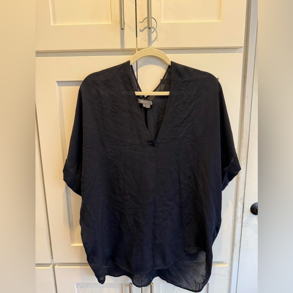 Vince Dark Navy Women’s Blouse